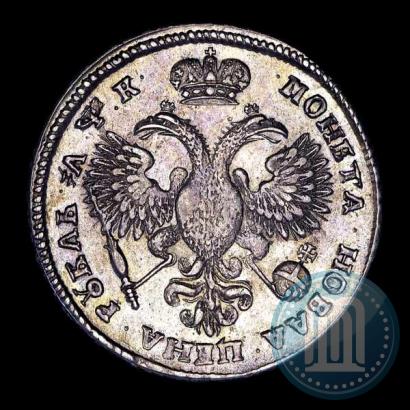 Фото 1 рубль 1720 года OK "Портрет в латах"