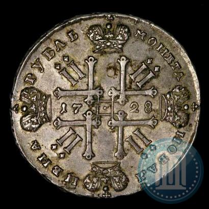 Picture 1 rouble 1728 year  "Type of 1728"