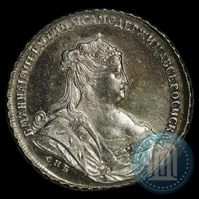 Picture 1 rouble 1738 year СПБ "Petersburg type"