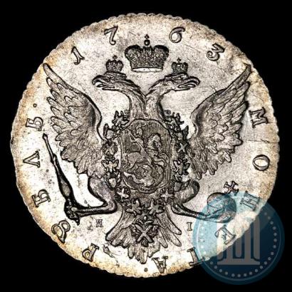 Picture 1 rouble 1763 year СПБ-ЯI 
