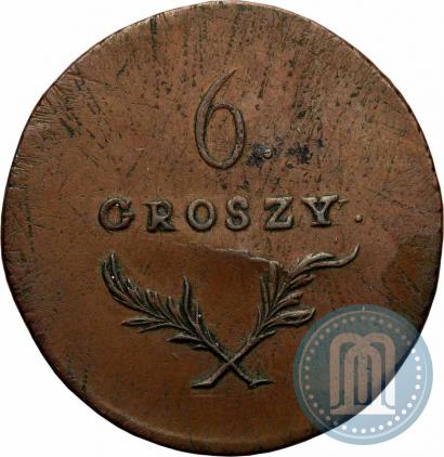 Picture 6 groszy 1813 year  