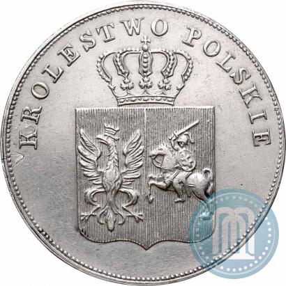 Picture 5 złotych 1831 year KG "Polish uprising"