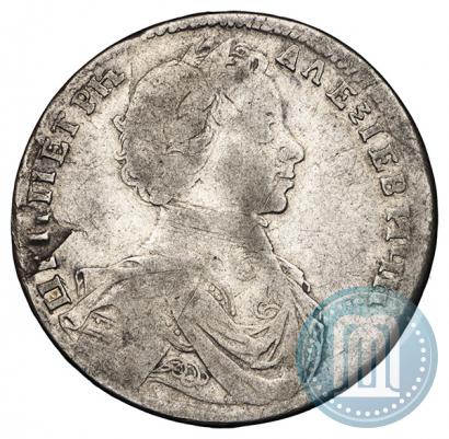 Picture Poltina 1712 year  "Portrait by S. Gouin"