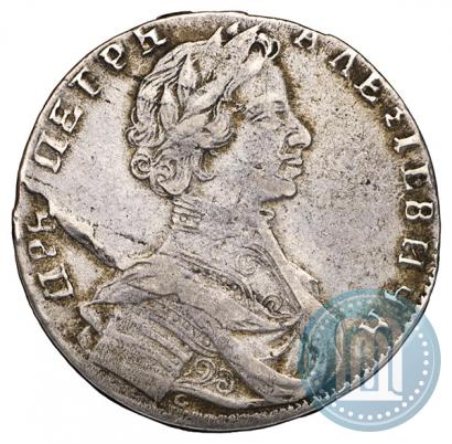 Picture Polupoltinnik 1713 year G "Portrait by S. Gouin"