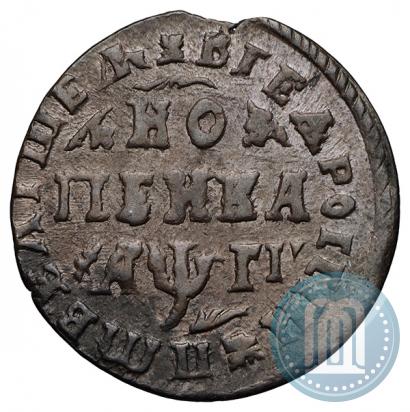 Picture 1 kopeck 1713 year МД 