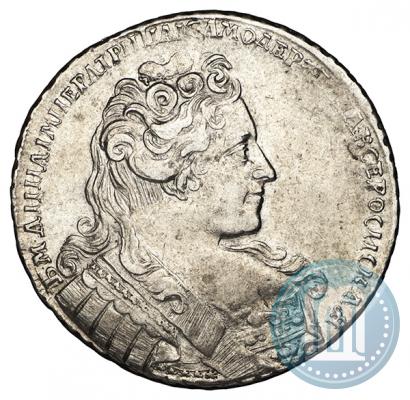 Picture 1 rouble 1731 year  