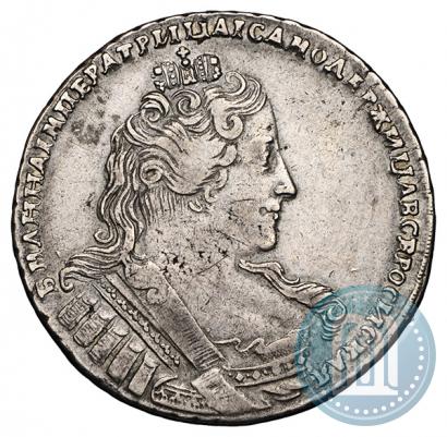 Фото 1 рубль 1733 года  