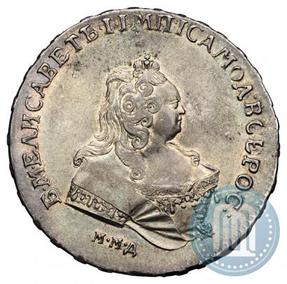 Picture 1 rouble 1742 year ММД 