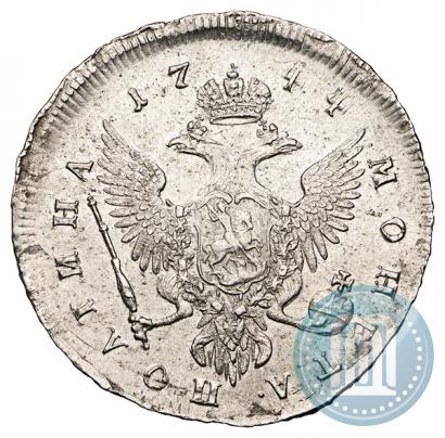 Picture Poltina 1744 year ММД 