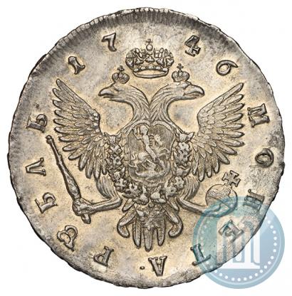Picture 1 rouble 1746 year СПБ 