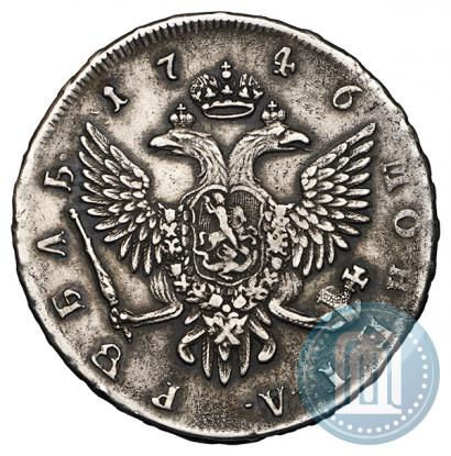 Picture 1 rouble 1746 year СПБ 