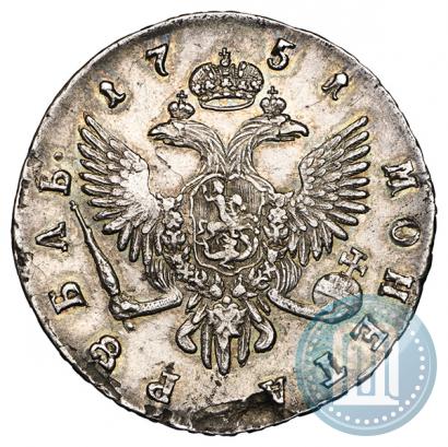 Picture 1 rouble 1751 year СПБ 