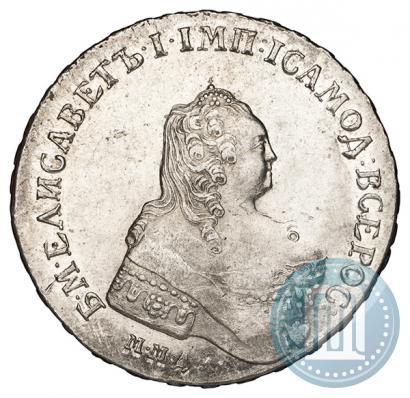 Picture 1 rouble 1754 year ММД-МБ 