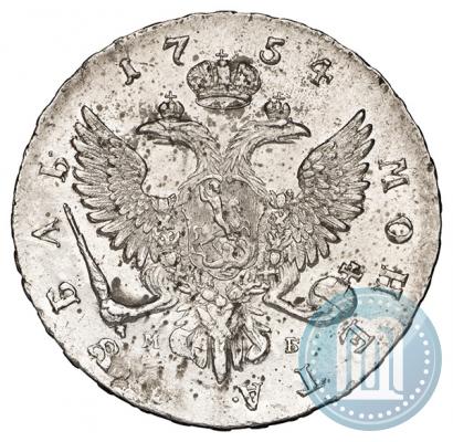 Picture 1 rouble 1754 year ММД-МБ 