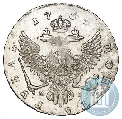 Picture 1 rouble 1754 year ММД-МБ 