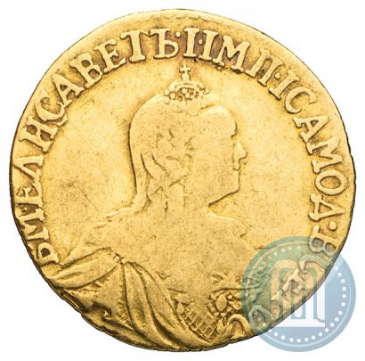 Picture 1 rouble 1757 year  