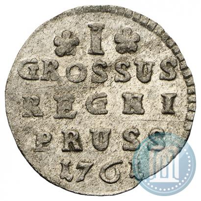Picture 1 grosz 1761 year  