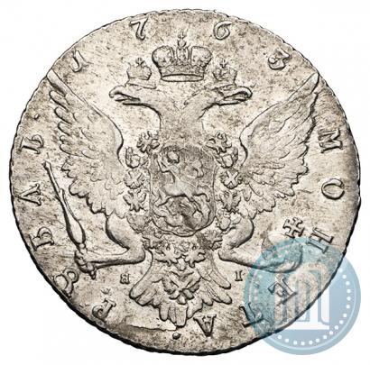 Picture 1 rouble 1763 year СПБ-ЯI 