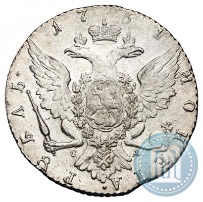Picture 1 rouble 1764 year СПБ-СА 