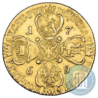 Picture 10 roubles 1769 year СПБ 