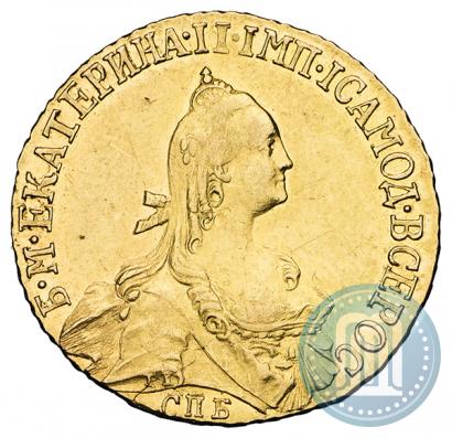Picture 10 roubles 1769 year СПБ 