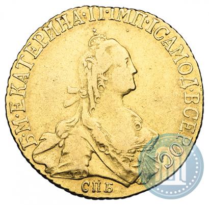 Фото 5 рублей 1773 года СПБ 