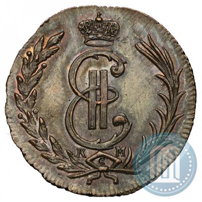 Picture 1 kopeck 1775 year КМ 