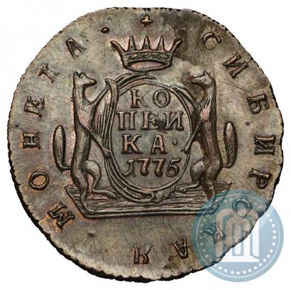 Picture 1 kopeck 1775 year КМ 