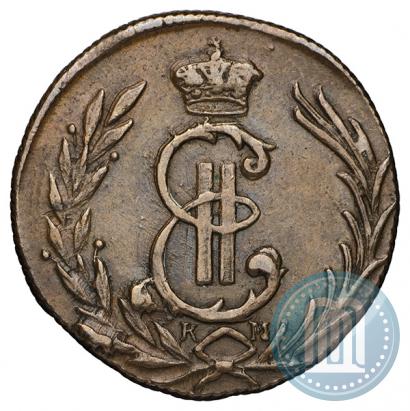 Picture 1 kopeck 1776 year КМ 