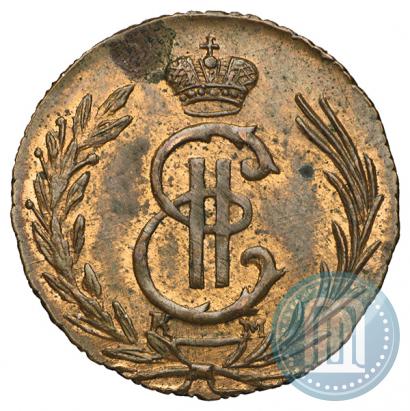 Фото Полушка 1780 года КМ 