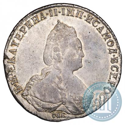 Picture 1 rouble 1786 year СПБ-ЯА 