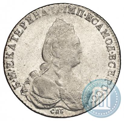 Picture 1 rouble 1787 year СПБ-ЯА 