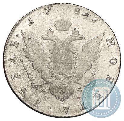 Picture 1 rouble 1787 year СПБ-ЯА 