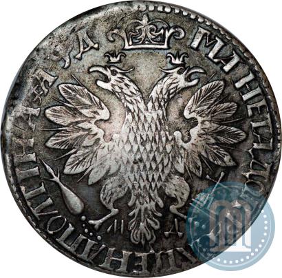 Фото Полтина 1704 года МД "Портрет работы Ф. Алексеева"