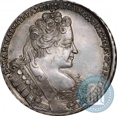 Фото 1 рубль 1732 года  