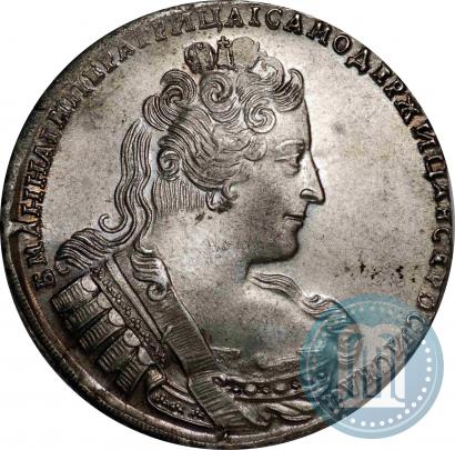 Picture 1 rouble 1733 year  