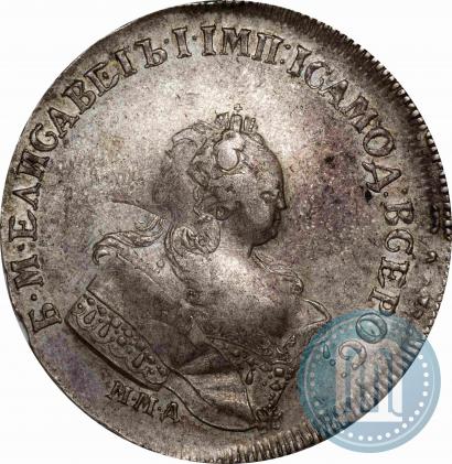 Picture 1 rouble 1743 year ММД 