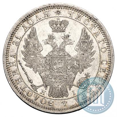 Picture 1 rouble 1854 year СПБ-HI 