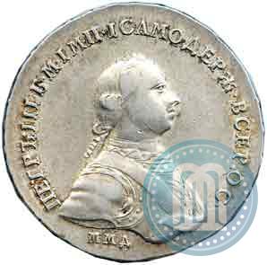 Фото 1 рубль 1762 года ММД-ДМ 