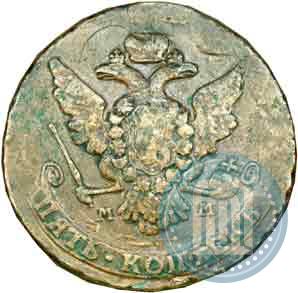 Picture 5 kopecks 1766 year ММ 