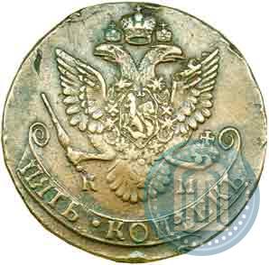Picture 5 kopecks 1788 year КМ 