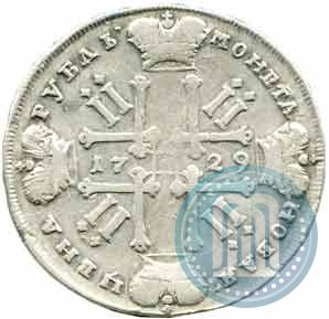 Picture 1 rouble 1729 year  "Type of 1729"