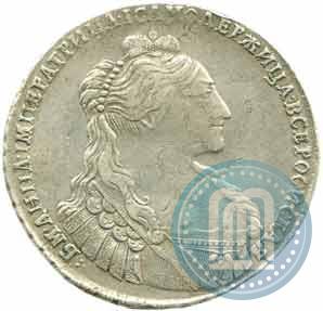 Picture 1 rouble 1735 year  