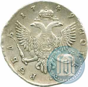 Picture 1 rouble 1749 year СПБ 