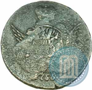 Picture 1 kopeck 1755 year СПБ 