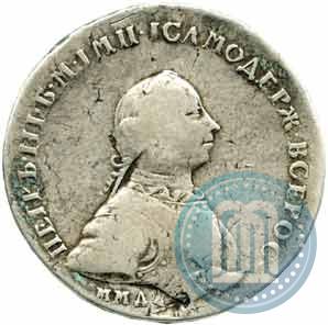 Picture 1 rouble 1762 year ММД-ДМ 