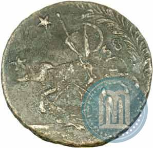 Picture 4 kopecks 1762 year  