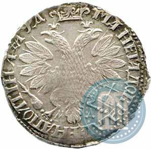 Picture Poltina 1704 year МД "Portrait by F. Alekseev"
