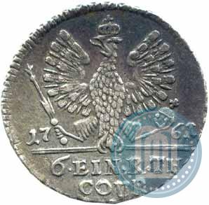 Picture 1/6 Thaler 1761 year  