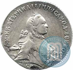 Фото 1 рубль 1764 года СПБ-СА 